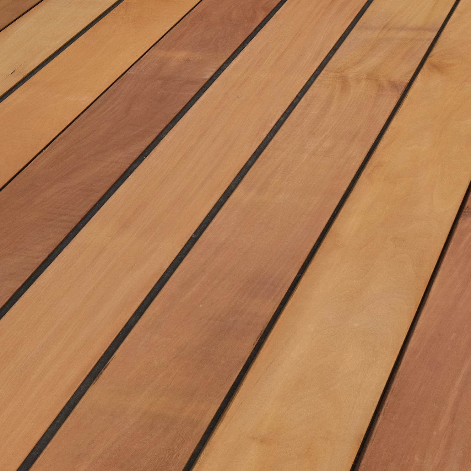 Terrassendiele Garapa Premium - beidseitig glatt 90x21x3050mm