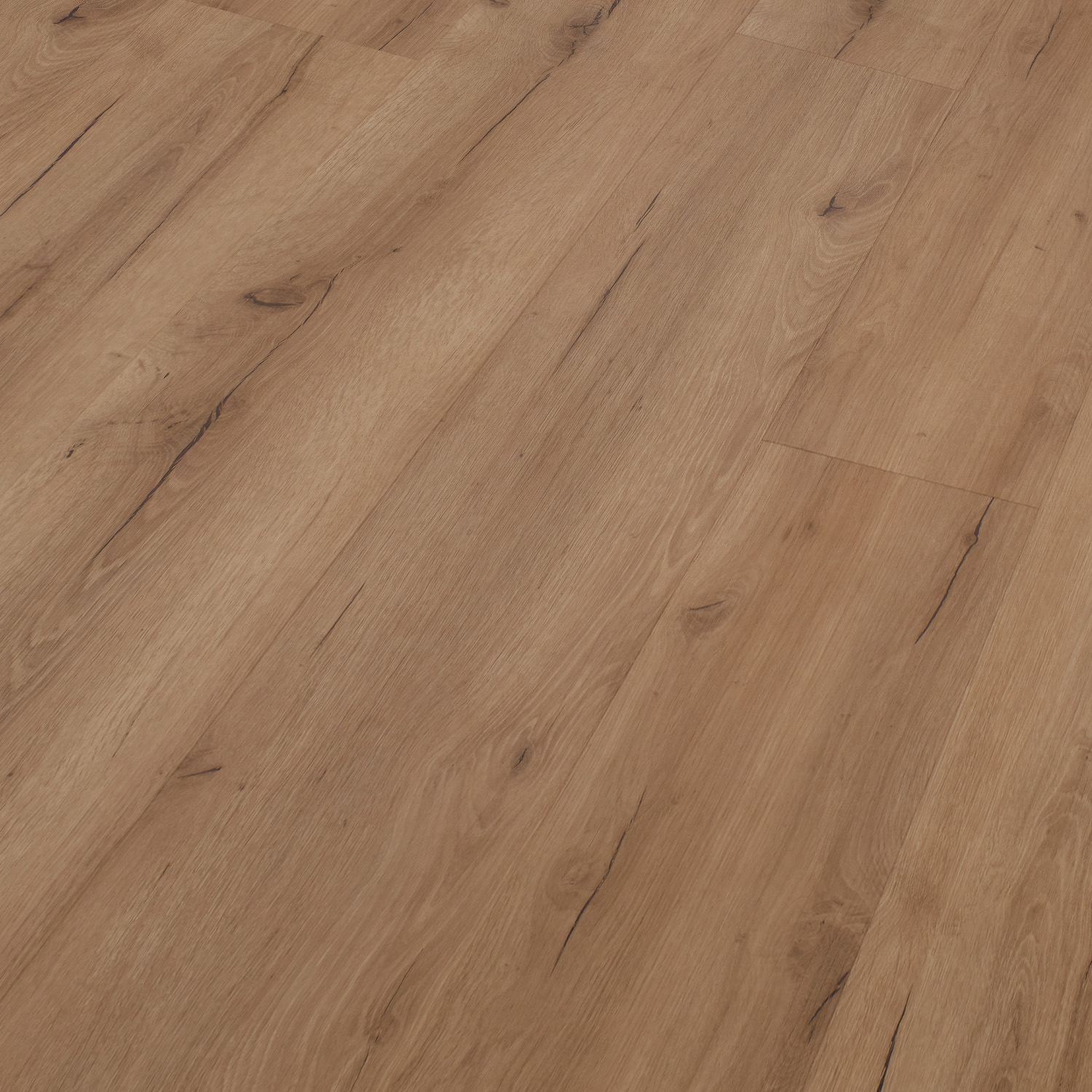 SPC Vinylboden mit integrierter Trittschalldämmung - Dekor: Wildeiche 228x6.5x1828mm