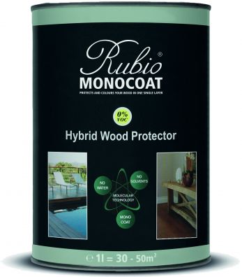 Rubio Monocoat Terrassenöl Hybrid - Hellgrau E008